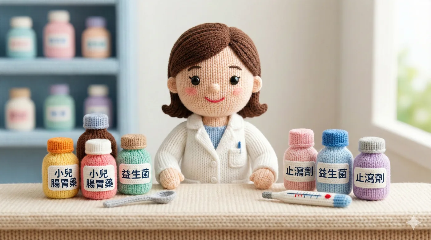 小兒常見腸胃用藥