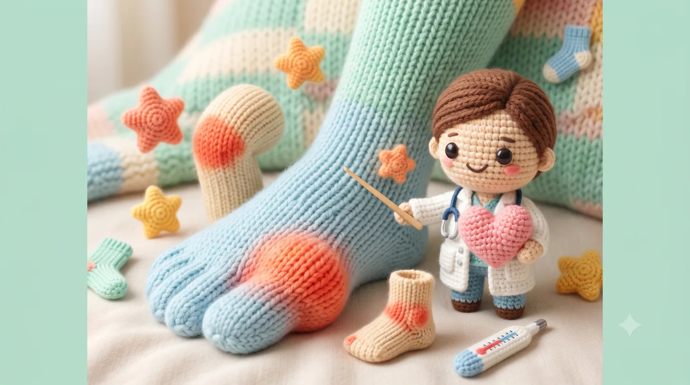 【痛風】痛風常發作的部位