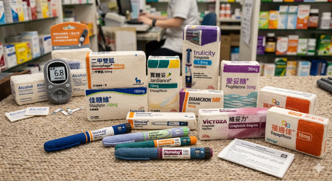 降血糖藥物之機轉，優點及缺點